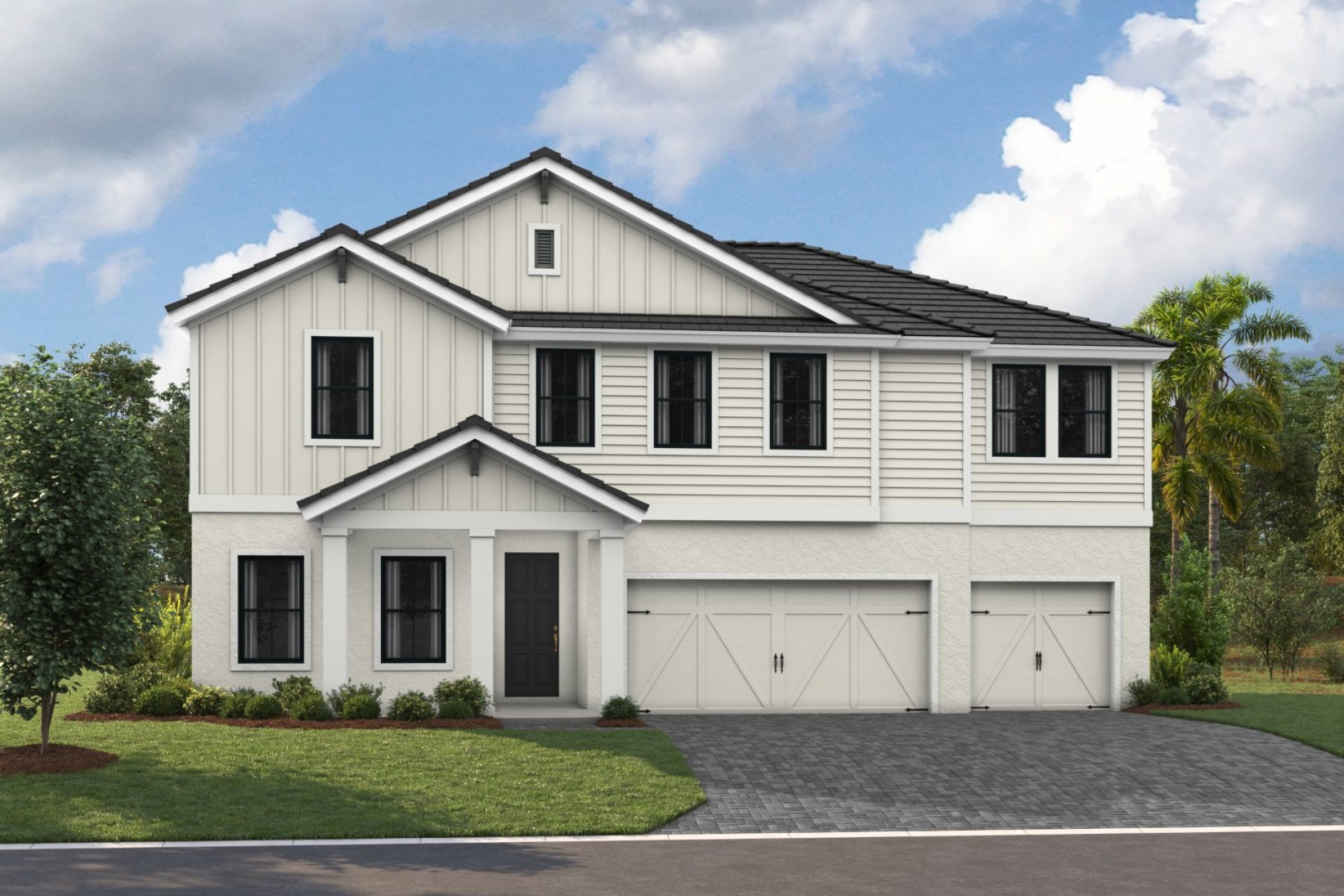 Bayside III - Modern Farmhouse - MFH6 - Flat Tile-Paver