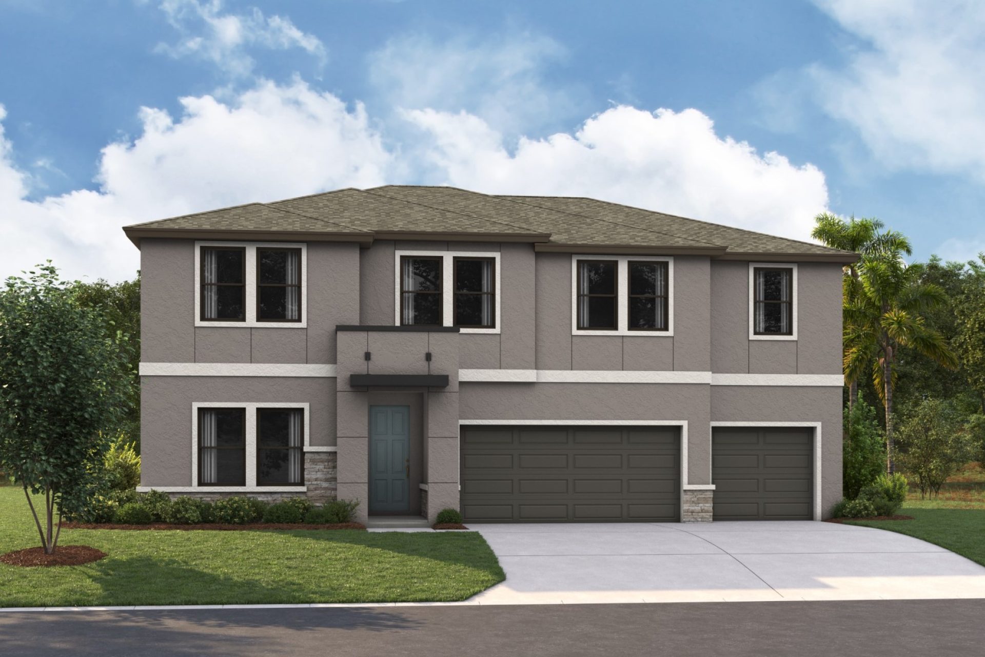 Bayside III - Contemporary - CON9 - Shingle-Concrete