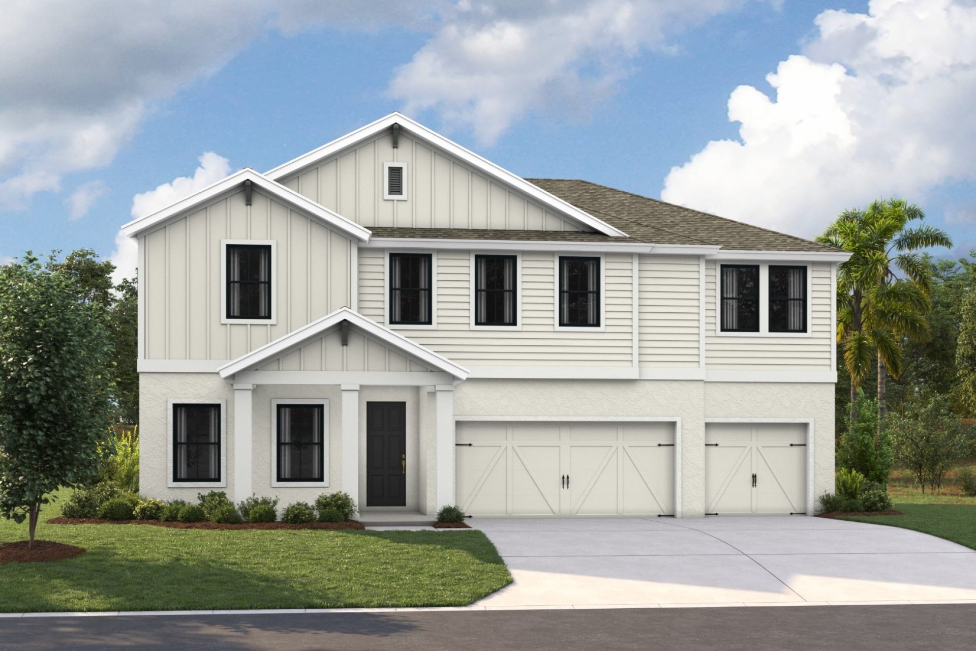 Bayside III - Modern Farmhouse - MFH 6 - Shingle-Concrete